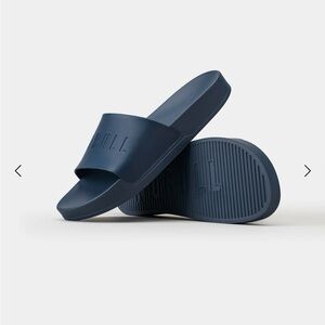 NOBULL SLIDES Navy - New in Box size W 10.5